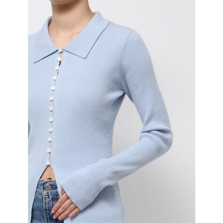 ボタンデザインニットカーディガン | Ungrid | 詳細画像40 