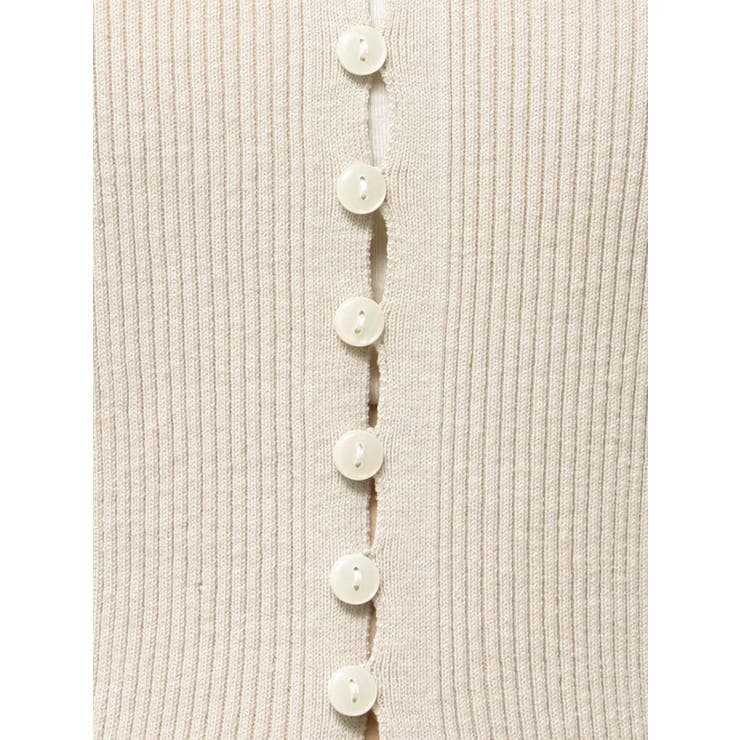 ボタンデザインニットカーディガン | Ungrid | 詳細画像44 