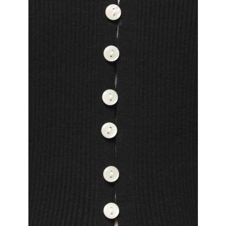 ボタンデザインニットカーディガン | Ungrid | 詳細画像45 