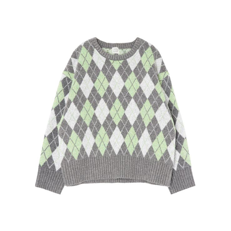 アーガイルルーズニット | Ungrid | 詳細画像45 