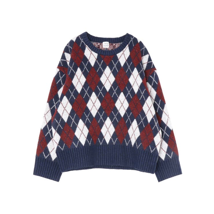 アーガイルルーズニット | Ungrid | 詳細画像46 