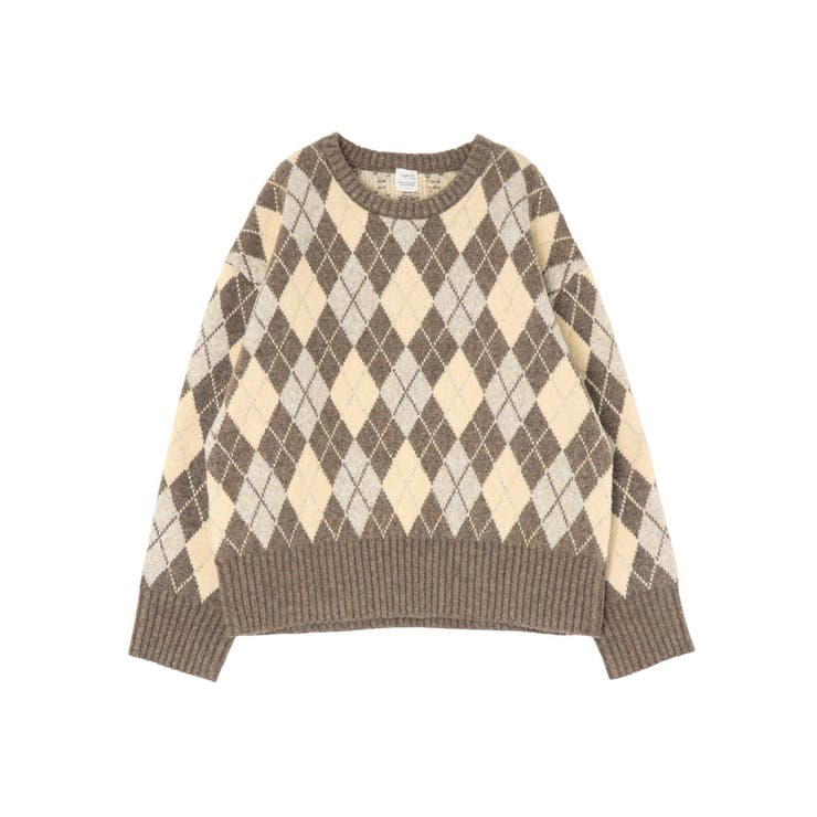 アーガイルルーズニット | Ungrid | 詳細画像47 