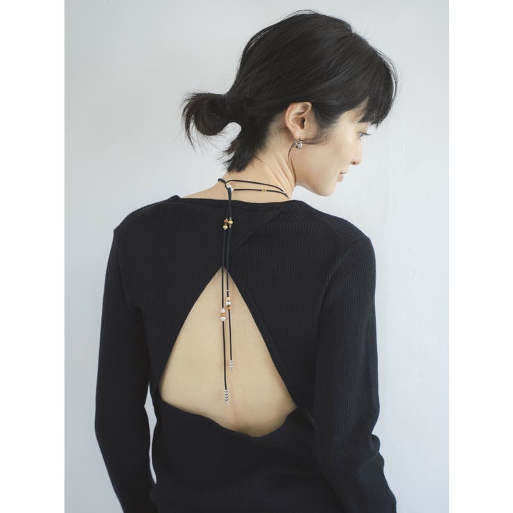 バックデザインニット | Ungrid | 詳細画像10 