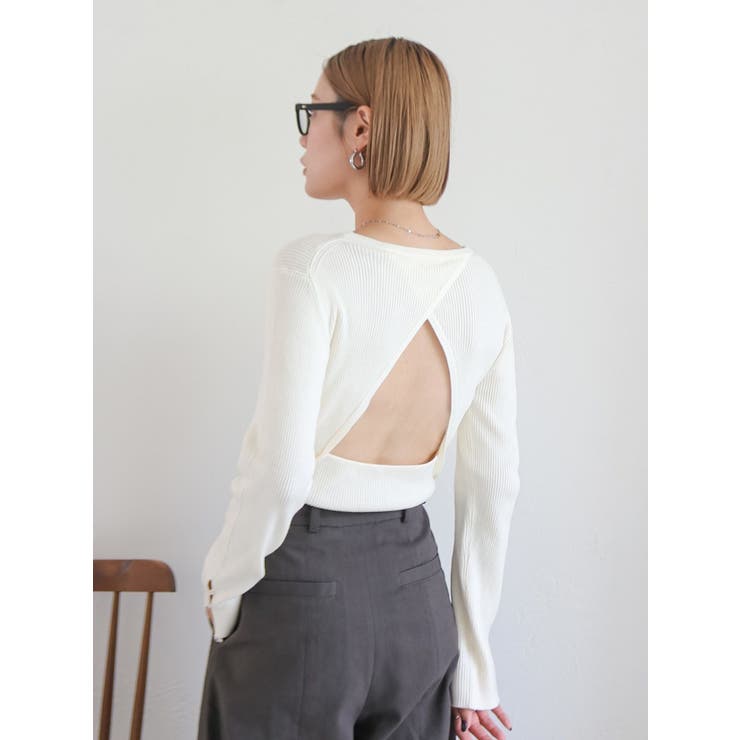 バックデザインニット | Ungrid | 詳細画像16 