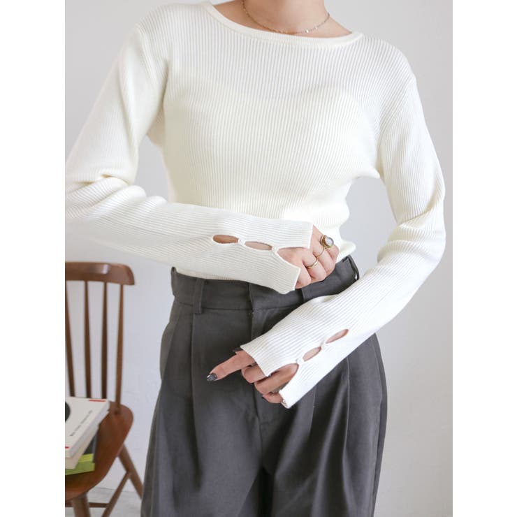 バックデザインニット | Ungrid | 詳細画像18 