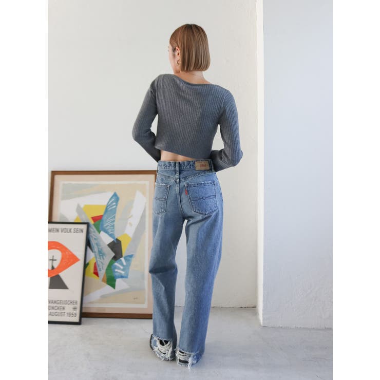 ボートネックショートニット | Ungrid | 詳細画像22 