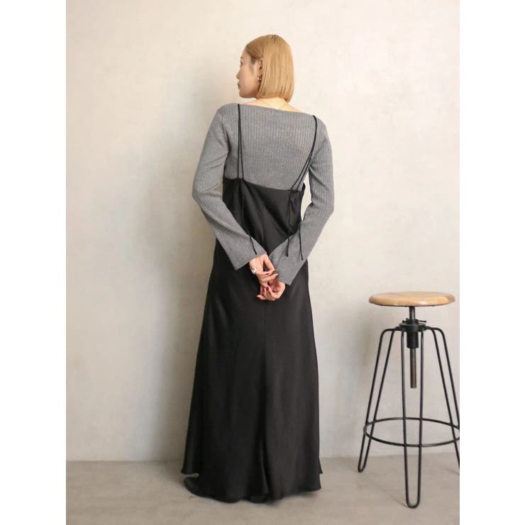 ボートネックショートニット | Ungrid | 詳細画像25 