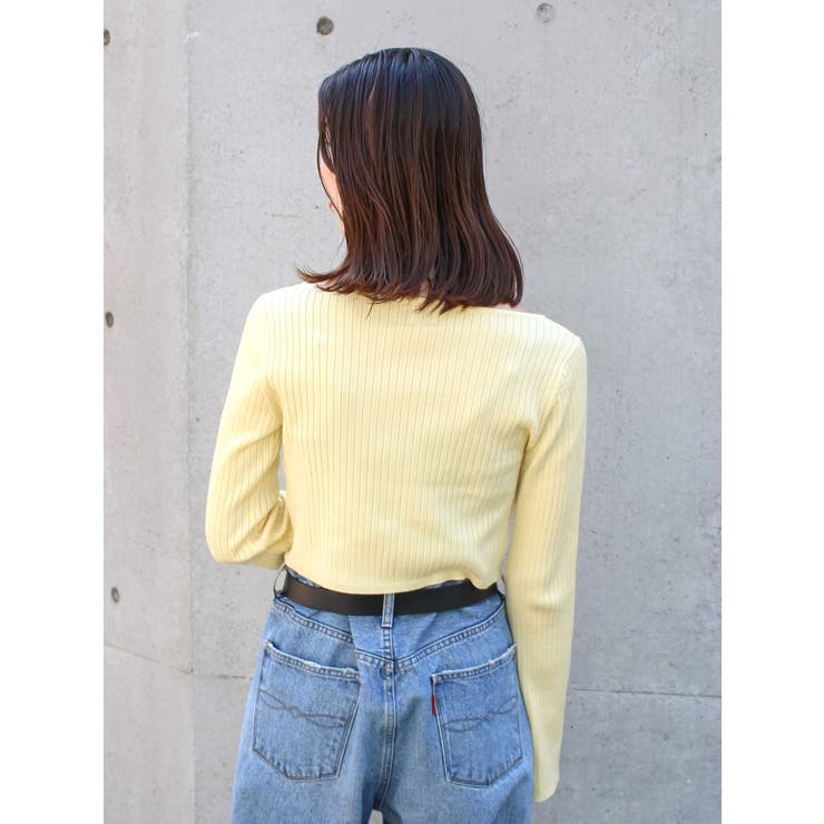 ボートネックショートニット | Ungrid | 詳細画像28 