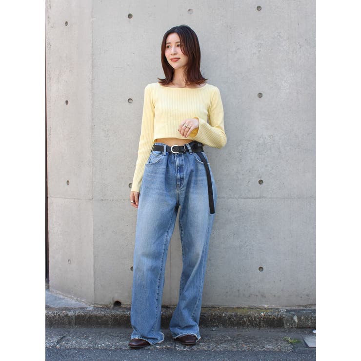 ボートネックショートニット | Ungrid | 詳細画像29 