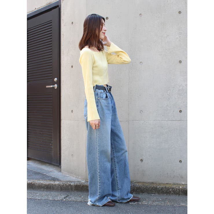 ボートネックショートニット | Ungrid | 詳細画像30 