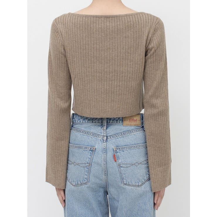 ボートネックショートニット | Ungrid | 詳細画像38 