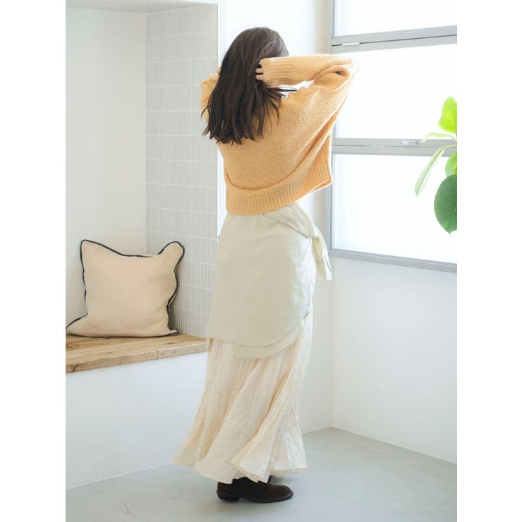 カラーモヘヤ混ルーズニット | Ungrid | 詳細画像20 