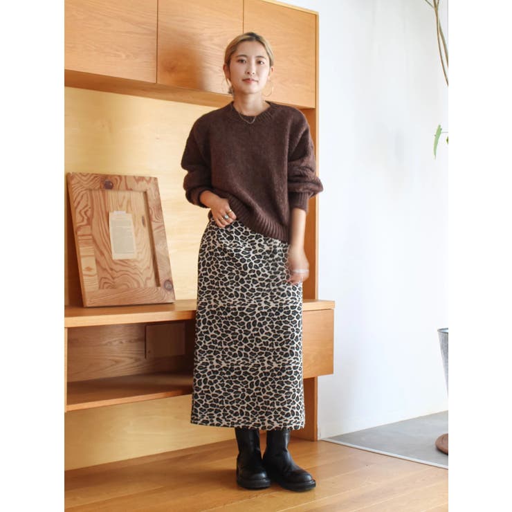 カラーモヘヤ混ルーズニット | Ungrid | 詳細画像37 