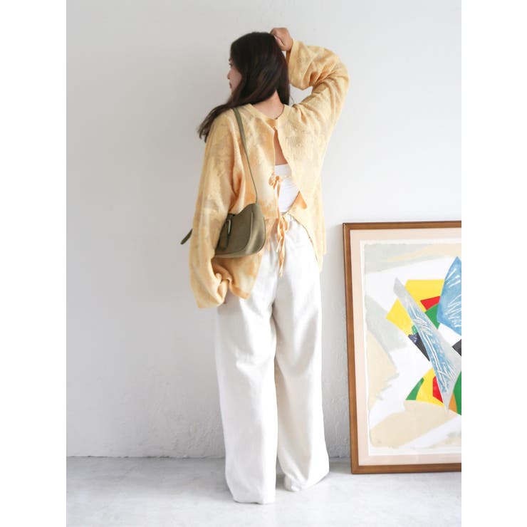 バックデザインシアーニット | Ungrid | 詳細画像12 