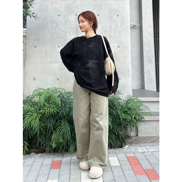 バックデザインシアーニット | Ungrid | 詳細画像15 