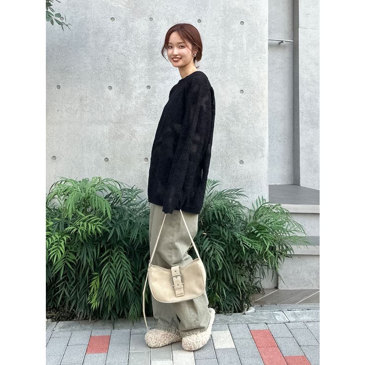 バックデザインシアーニット | Ungrid | 詳細画像16 