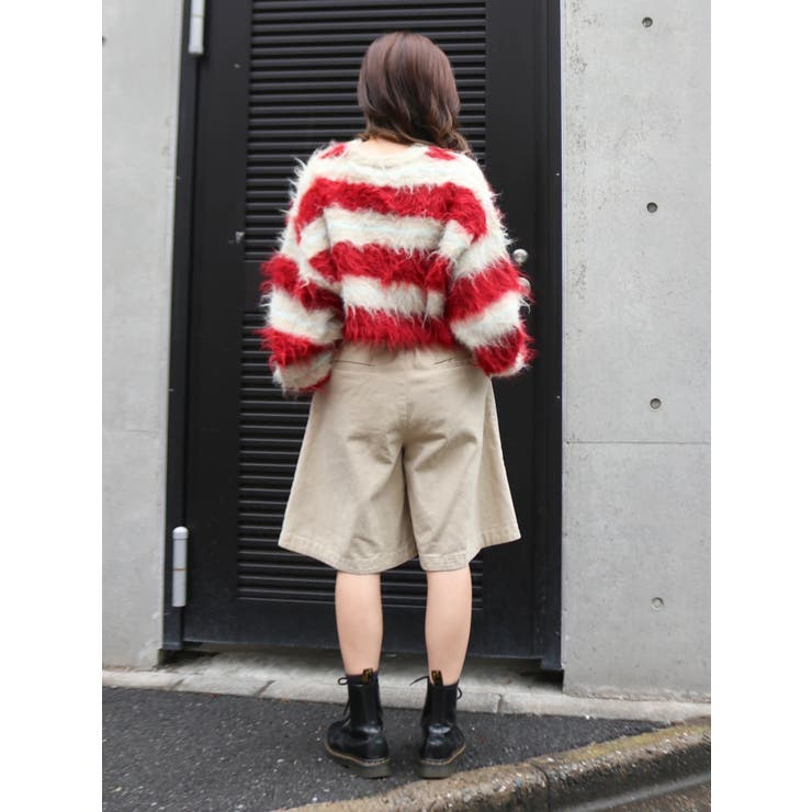 シャギーボーダールーズニット | Ungrid | 詳細画像30 