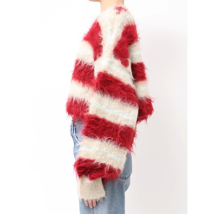 シャギーボーダールーズニット | Ungrid | 詳細画像41 