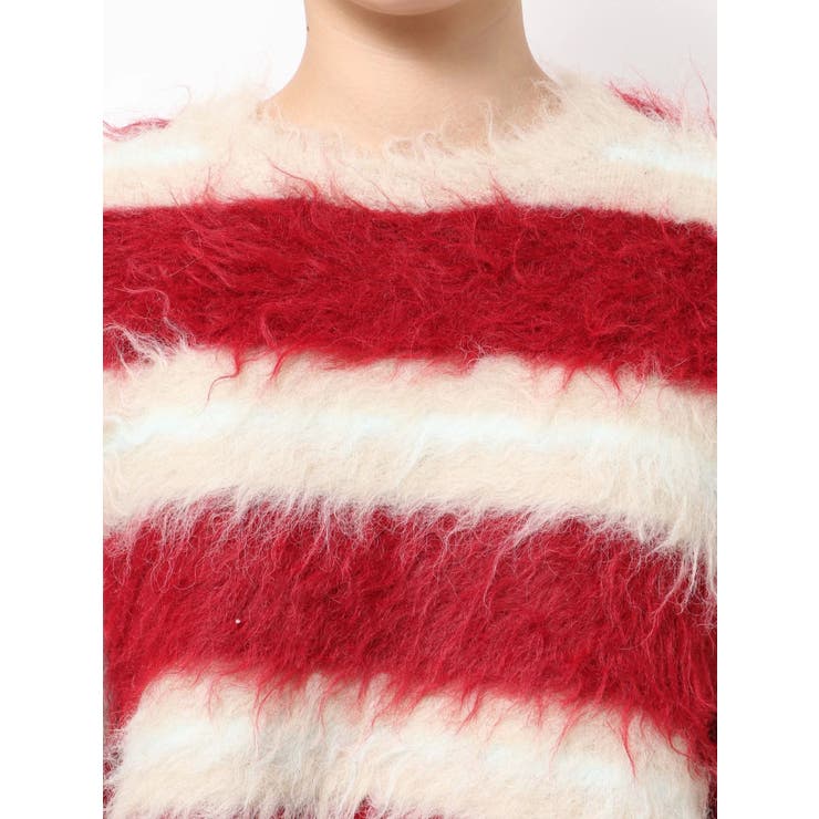 シャギーボーダールーズニット | Ungrid | 詳細画像43 