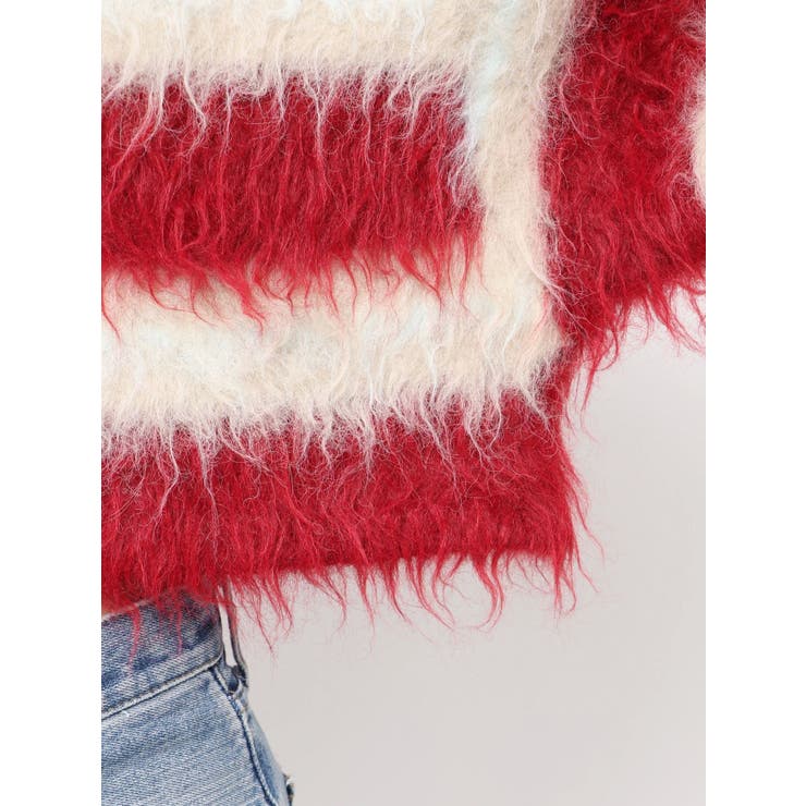 シャギーボーダールーズニット | Ungrid | 詳細画像45 