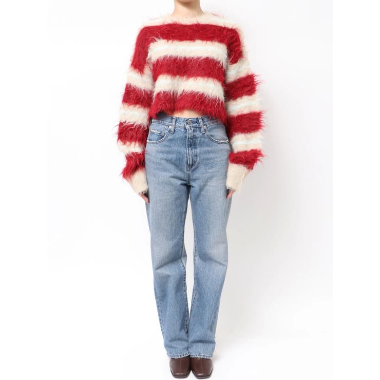 シャギーボーダールーズニット | Ungrid | 詳細画像47 