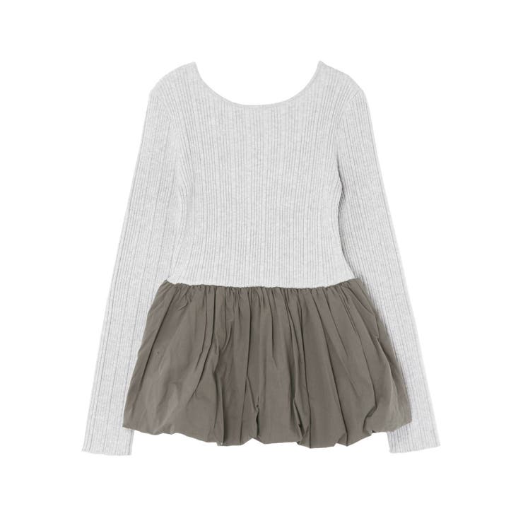 バルーンデザインバックオープンニット | Ungrid | 詳細画像45 