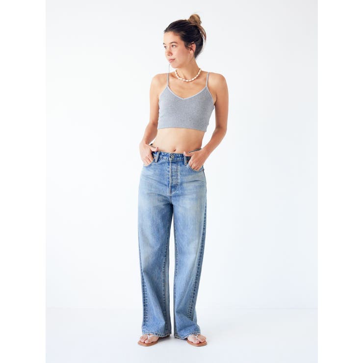 グレー | ダブルストラップブラトップ | Ungrid