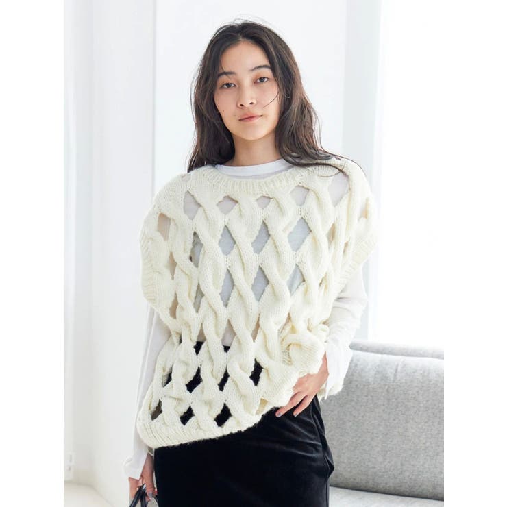 ハイツイストシアーロングスリーブTee | Ungrid | 詳細画像12 