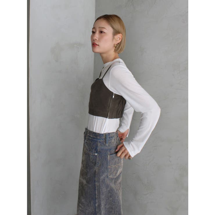 ハイツイストシアーロングスリーブTee | Ungrid | 詳細画像24 