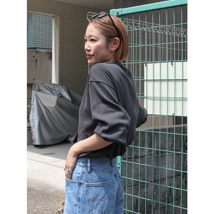 【WEB限定】スリーブボリュームワッフルロングスリーブTee | Ungrid | 詳細画像23 