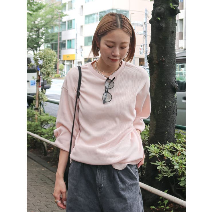 【WEB限定】スリーブボリュームワッフルロングスリーブTee | Ungrid | 詳細画像26 