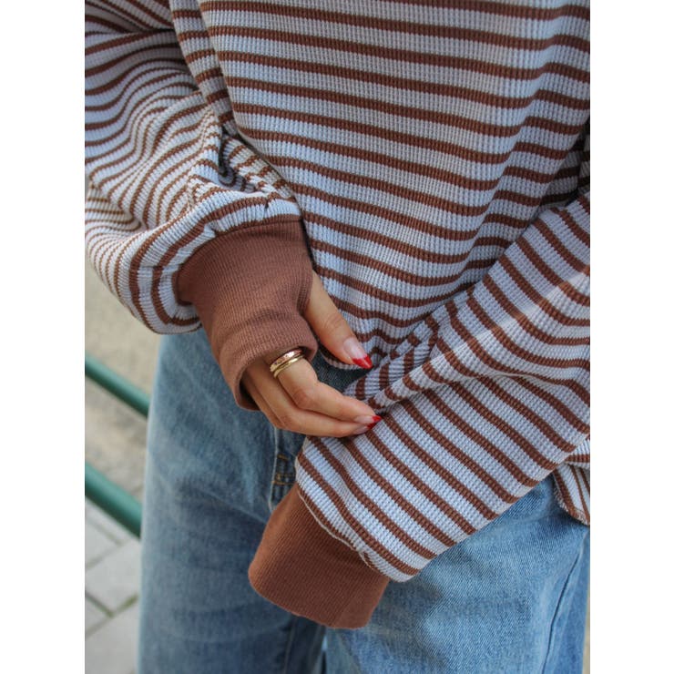 【WEB限定】スリーブボリュームワッフルロングスリーブTee | Ungrid | 詳細画像39 