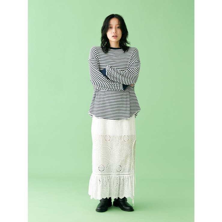 【WEB限定】スリーブボリュームワッフルロングスリーブTee | Ungrid | 詳細画像4 