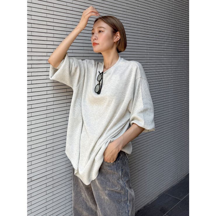 【WEB限定】スリーブボリュームワッフルロングスリーブTee | Ungrid | 詳細画像43 
