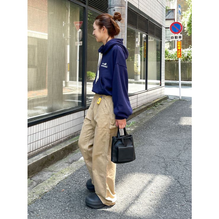 【WEB限定】ショートロゴプリントパーカー | Ungrid | 詳細画像29 