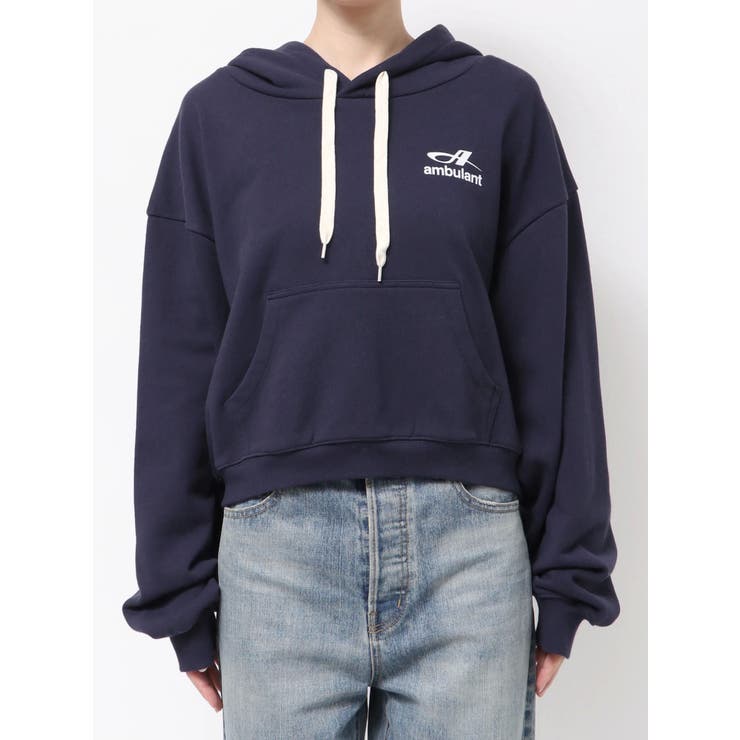 【WEB限定】ショートロゴプリントパーカー | Ungrid | 詳細画像30 