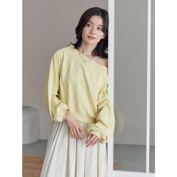 オフショルスウェット | Ungrid | 詳細画像10 