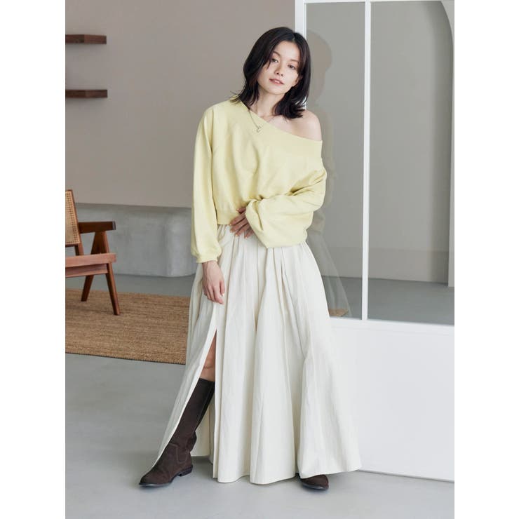 オフショルスウェット | Ungrid | 詳細画像12 