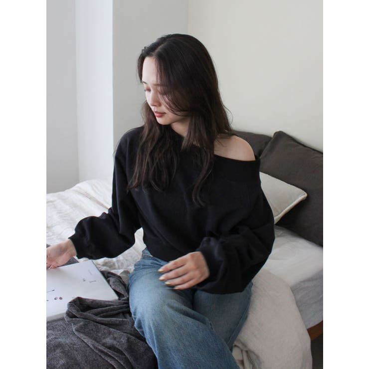 オフショルスウェット | Ungrid | 詳細画像14 