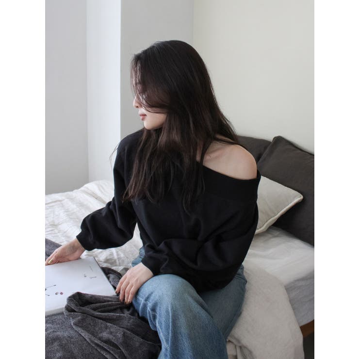 オフショルスウェット | Ungrid | 詳細画像15 