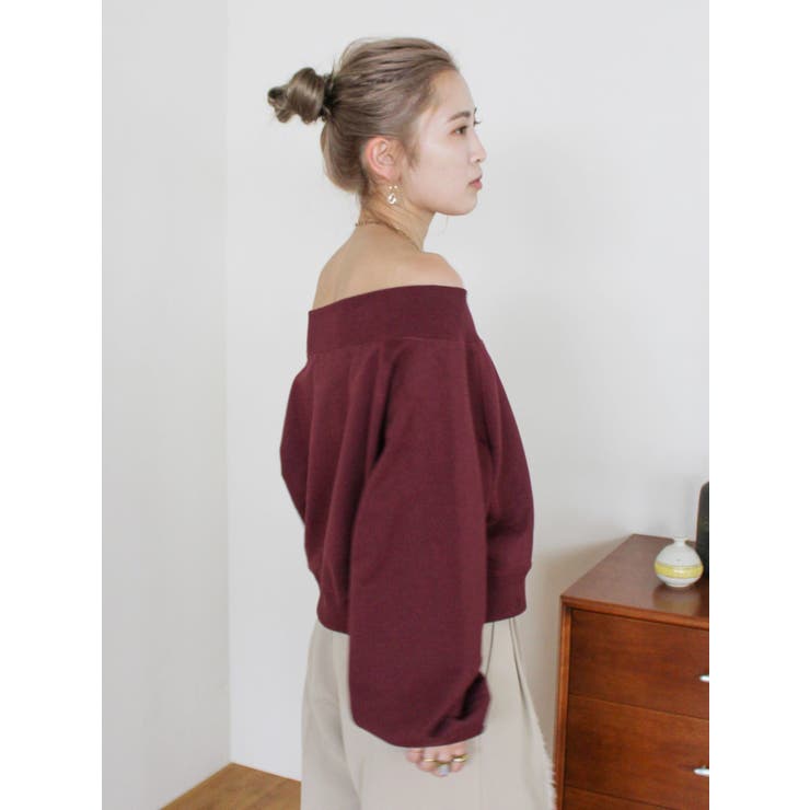 オフショルスウェット | Ungrid | 詳細画像25 