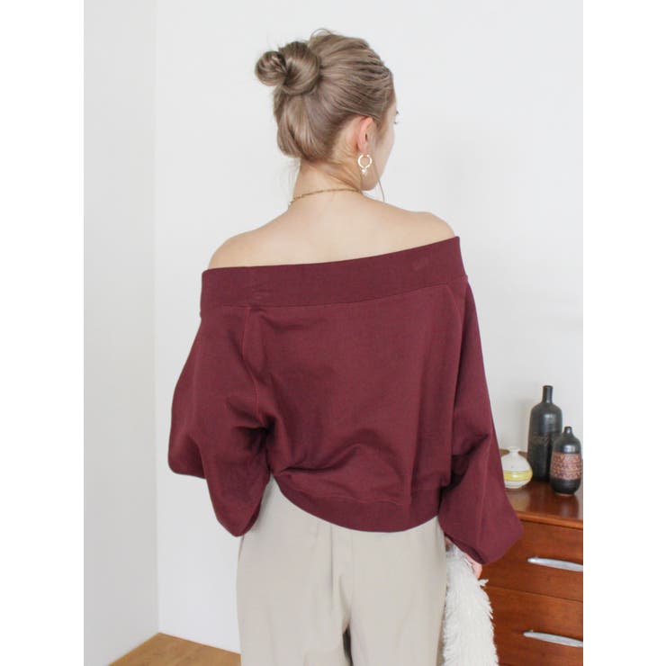 オフショルスウェット | Ungrid | 詳細画像26 