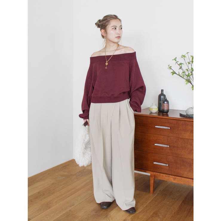 オフショルスウェット | Ungrid | 詳細画像29 