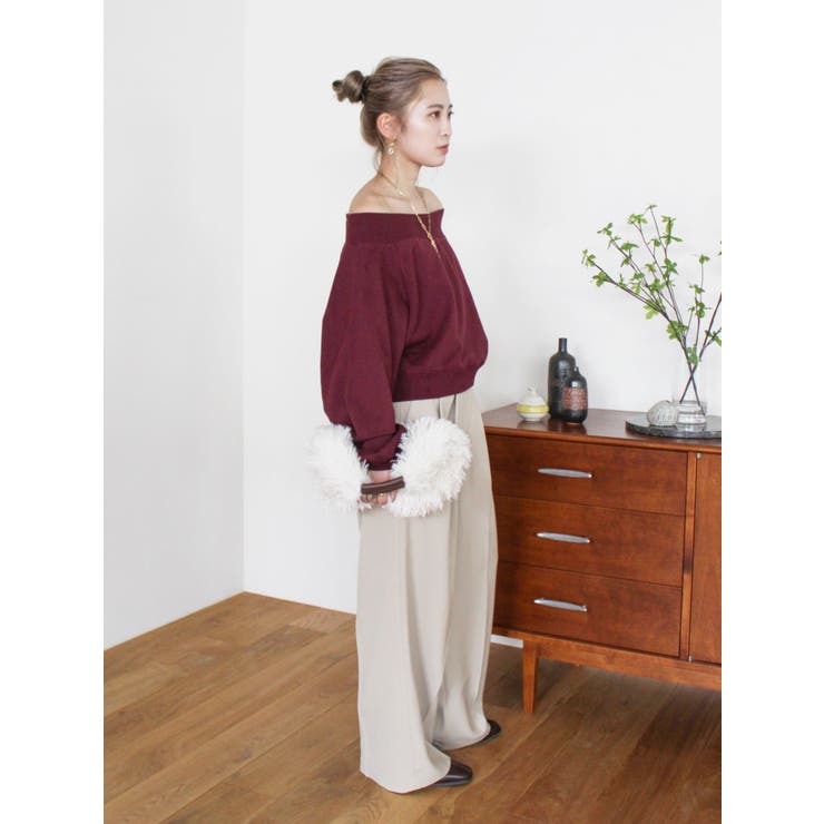 オフショルスウェット | Ungrid | 詳細画像30 