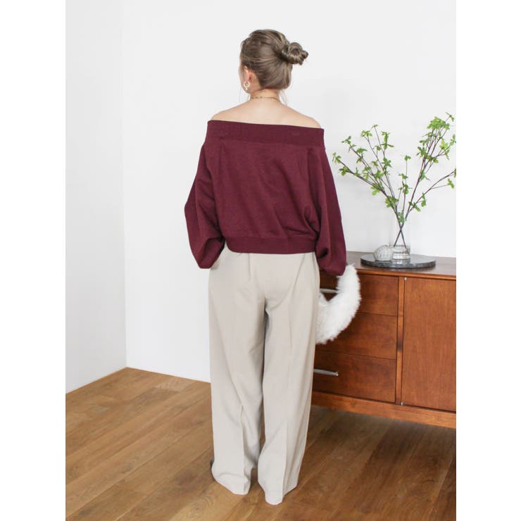 オフショルスウェット | Ungrid | 詳細画像31 