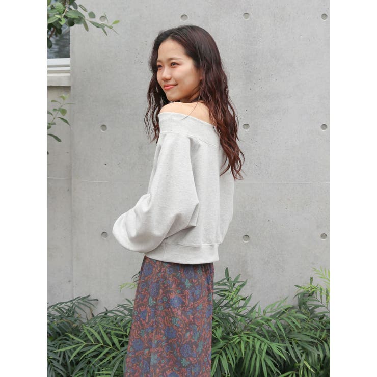 オフショルスウェット | Ungrid | 詳細画像38 