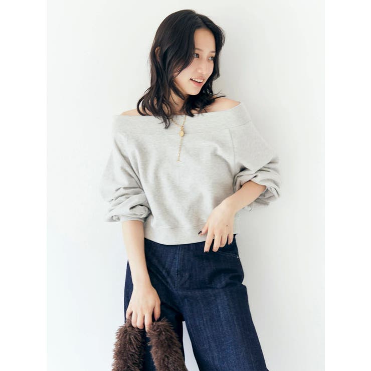 オフショルスウェット | Ungrid | 詳細画像7 