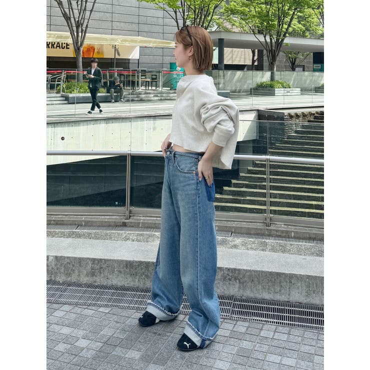 FAITH MILLS別注ヘンリーネックショートロングスリーブTee | Ungrid | 詳細画像30 