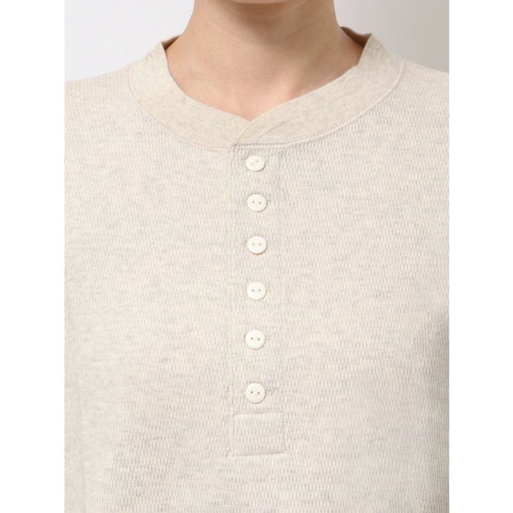 FAITH MILLS別注ヘンリーネックショートロングスリーブTee | Ungrid | 詳細画像34 