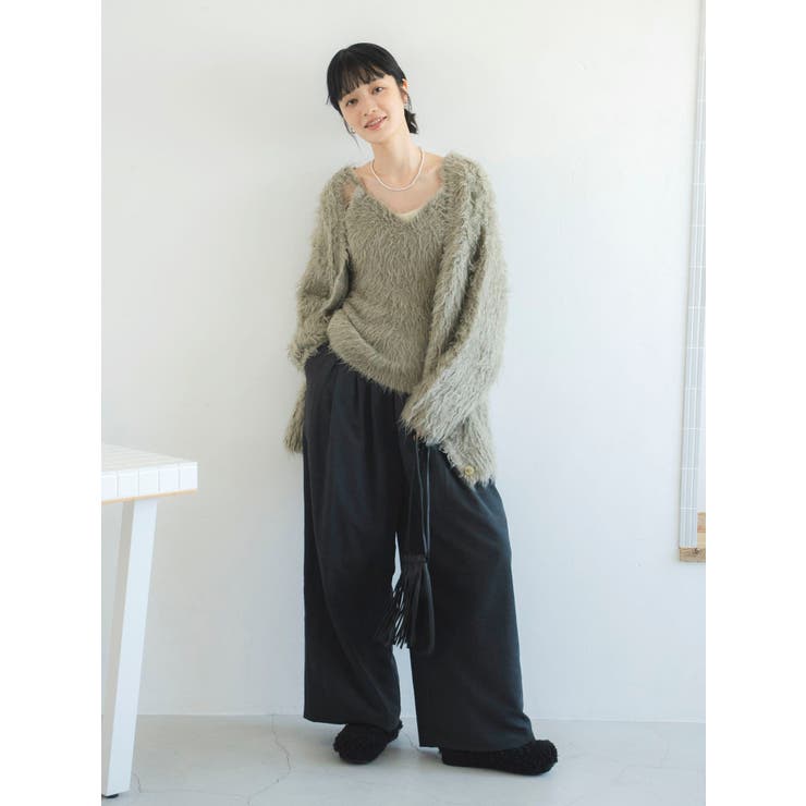 起毛ニットアンサンブル[品番：MKSW0066339]｜Ungrid（アングリット